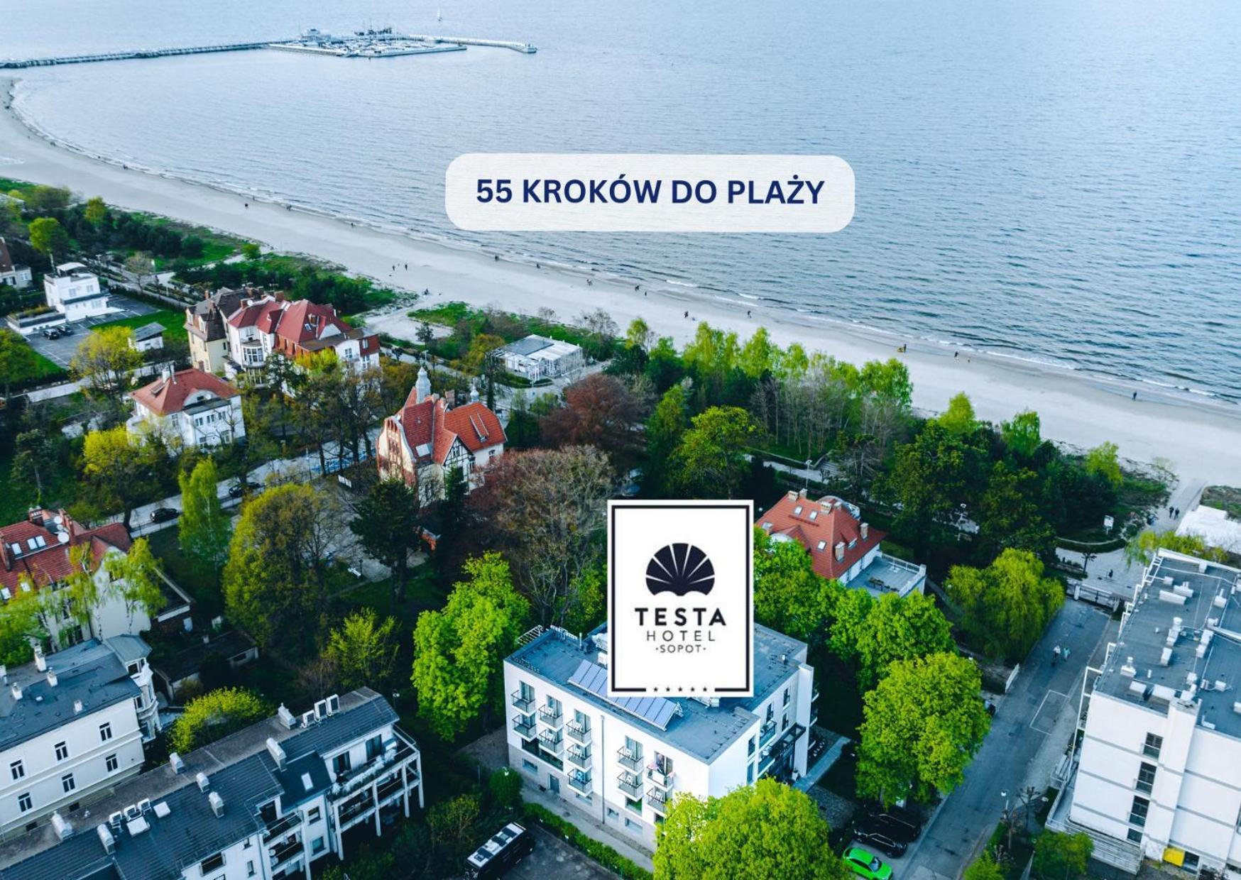 Hotel Testa Sopot Buitenkant foto